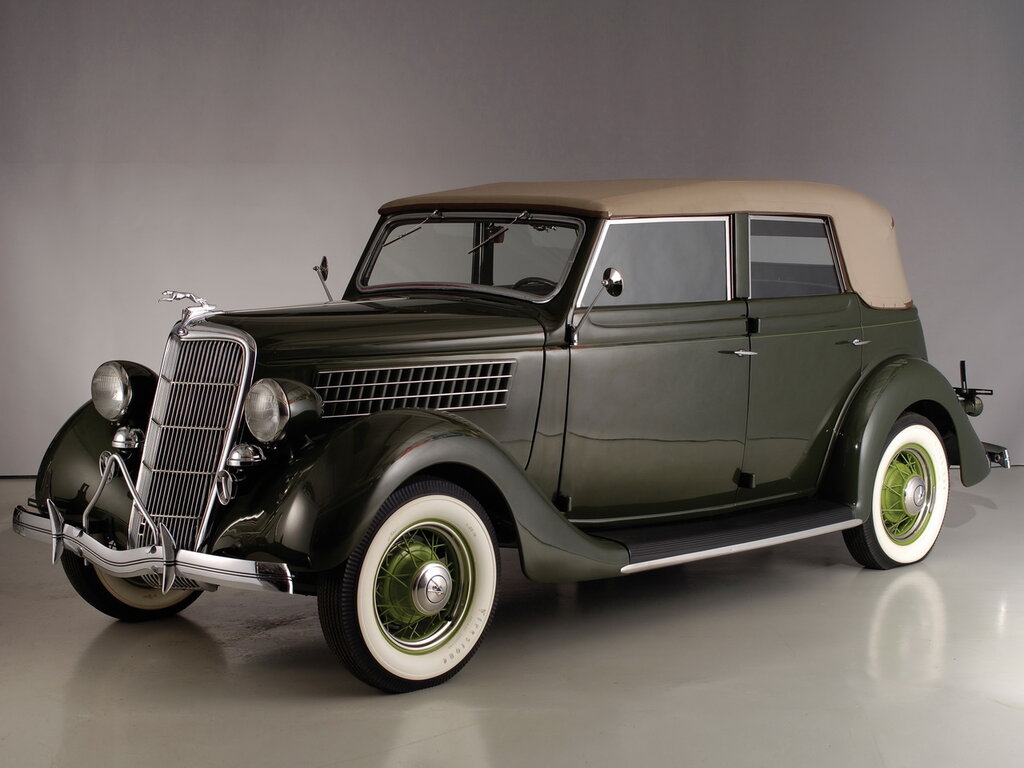 Ford V8 1 поколение, рестайлинг, открытый кузов (06.1935 - 07.1936)